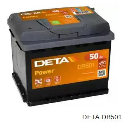Аккумулятор Deta 50 А/ч 12 В B13 DB501