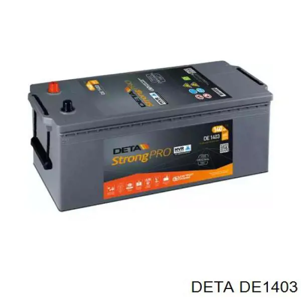 Аккумулятор Deta 140 А/ч 12 В B00 DE1403