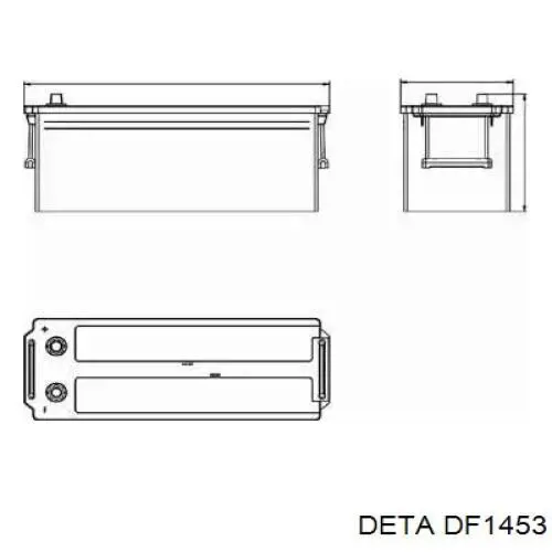 Аккумулятор DF1453 Deta