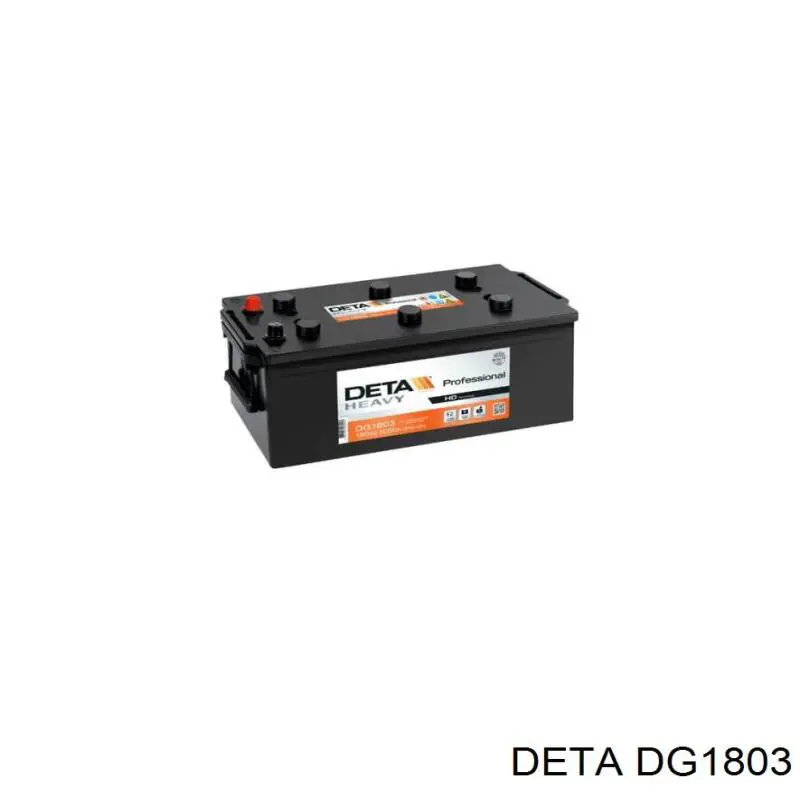 Аккумулятор Deta 180 А/ч 12 В B00 DG1803