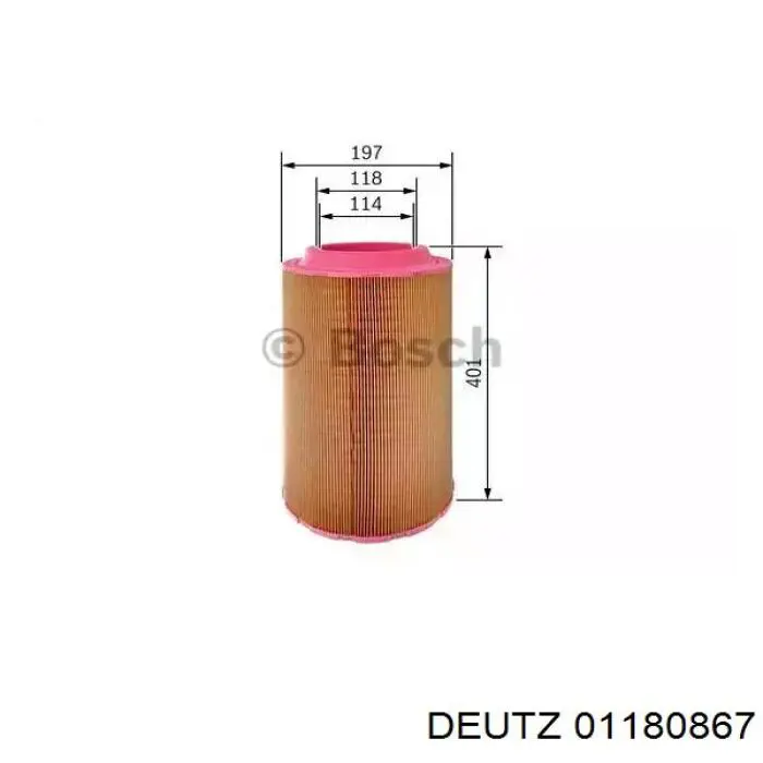 Элемент воздушного фильтра Deutz 01180867 цена, от 31.90 USD