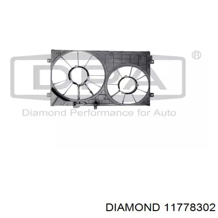 Диффузор радиатора охлаждения Kemp 77648851 цена, от 38.82 USD