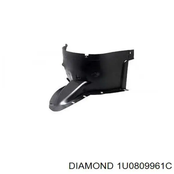 Подкрылок передний левый 1U0809961C Diamond/DPA