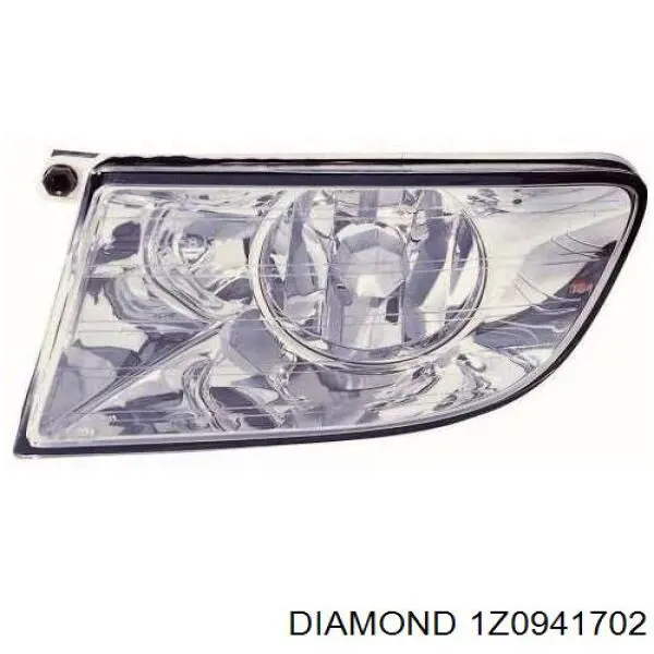 Фара противотуманная правая 1Z0941702 Diamond/DPA