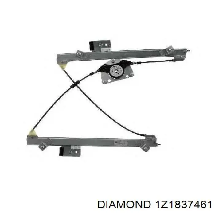 1Z1837461 Diamond/DPA Механизм стеклоподъемника передней левой двери