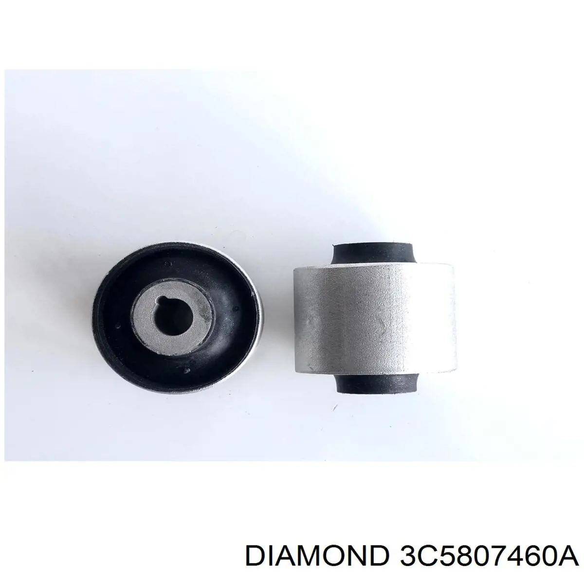 Молдинг бампера заднего правый Diamond/DPA 3C5807460A