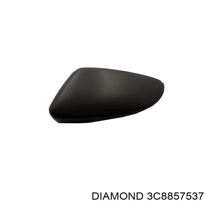 3C8857537 Diamond/DPA накладка (крышка зеркала заднего вида левая)