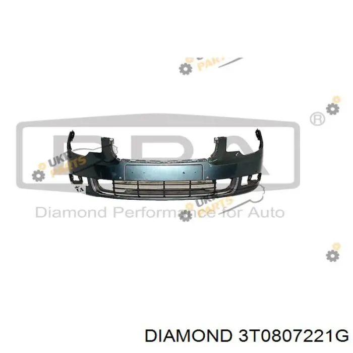 3T0807221G Diamond/DPA передний бампер
