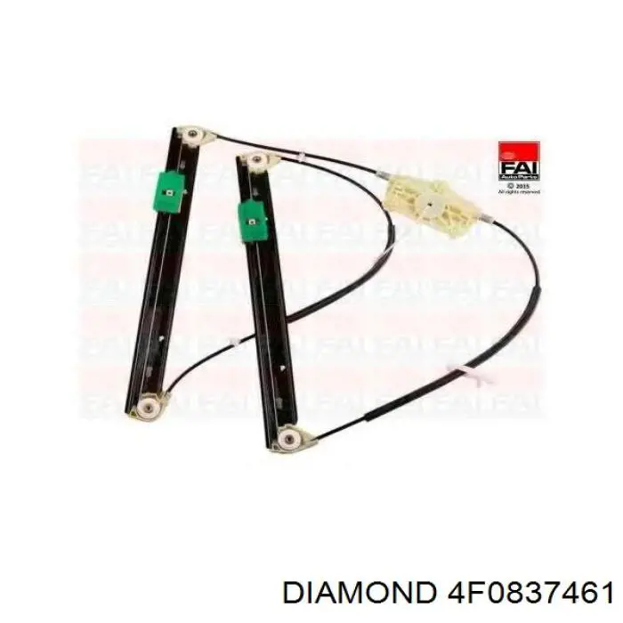 Механизм стеклоподъемника двери передней левой 4F0837461 Diamond/DPA