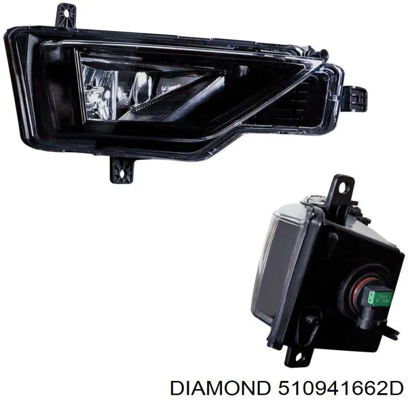 510941662D Diamond/DPA Противотуманка правая