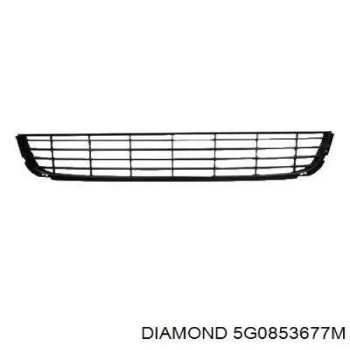 Решетка бампера переднего центральная Diamond/DPA 88531790402 цена, от 25.98 USD