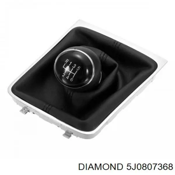 5J0807368 Diamond/DPA заглушка (решетка противотуманных фар бампера переднего правая)