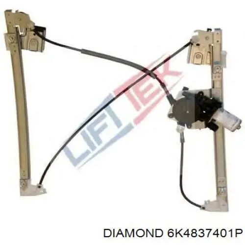 6K4837401P Diamond/DPA механизм стеклоподъемника двери передней левой