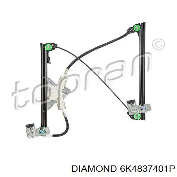 6K4837401P Diamond/DPA Механизм стеклоподъемника передней левой двери