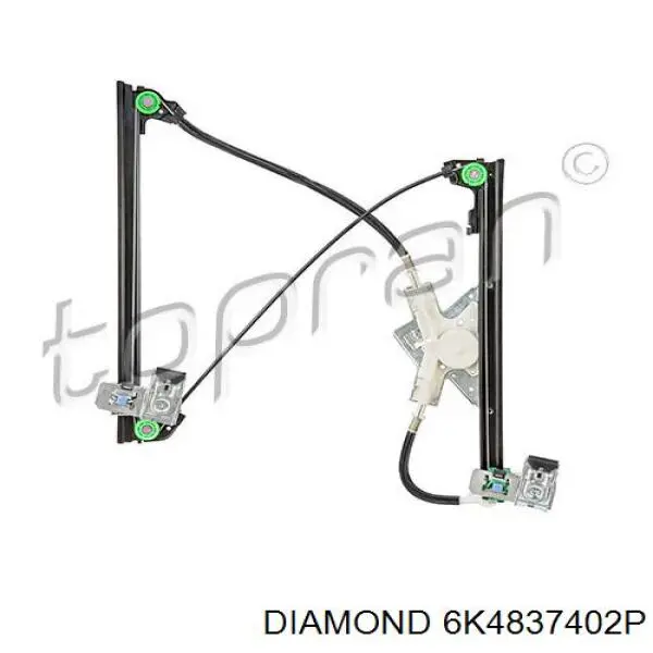 6K4837402P Diamond/DPA Механизм подъема стекол