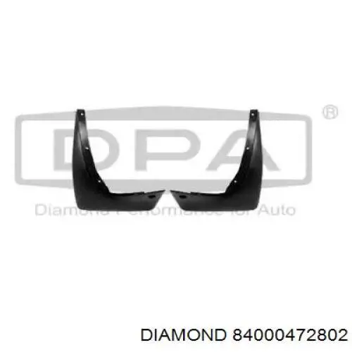 84728 Diamond/DPA брызговики задние, комплект