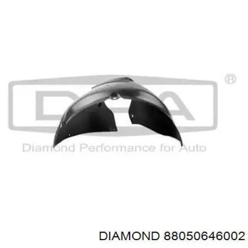 88050646002 Diamond/DPA подкрылок крыла переднего левый задний