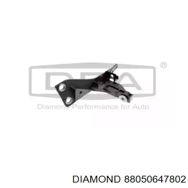 88050647802 Diamond/DPA кронштейн бампера переднего левый