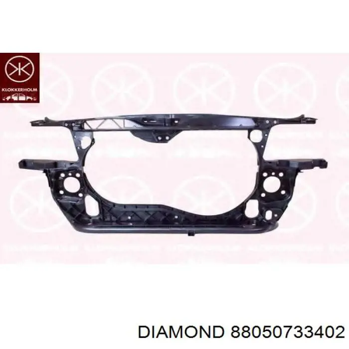 88050733402 Diamond/DPA суппорт радиатора в сборе (монтажная панель крепления фар)