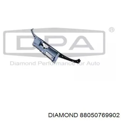 88050769902 Diamond/DPA суппорт радиатора верхний (монтажная панель крепления фар)