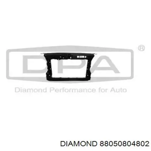 Суппорт радиатора в сборе (монтажная панель крепления фар) DIAMOND 88050804802