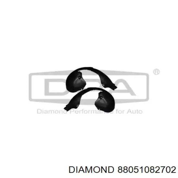 Подкрылок передний правый 88051082702 Diamond/DPA