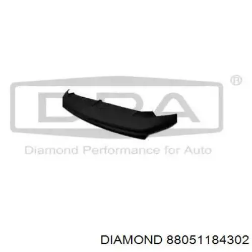 88051184302 Diamond/DPA Губа переднего бампера