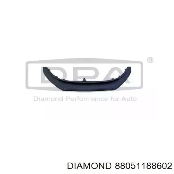 88051188602 Diamond/DPA spoiler do pára-choque traseiro