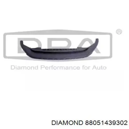 Защита бампера переднего Diamond/DPA 88051439302