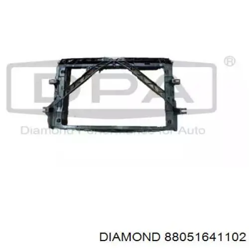 Суппорт радиатора в сборе (монтажная панель крепления фар) DIAMOND 88051641102