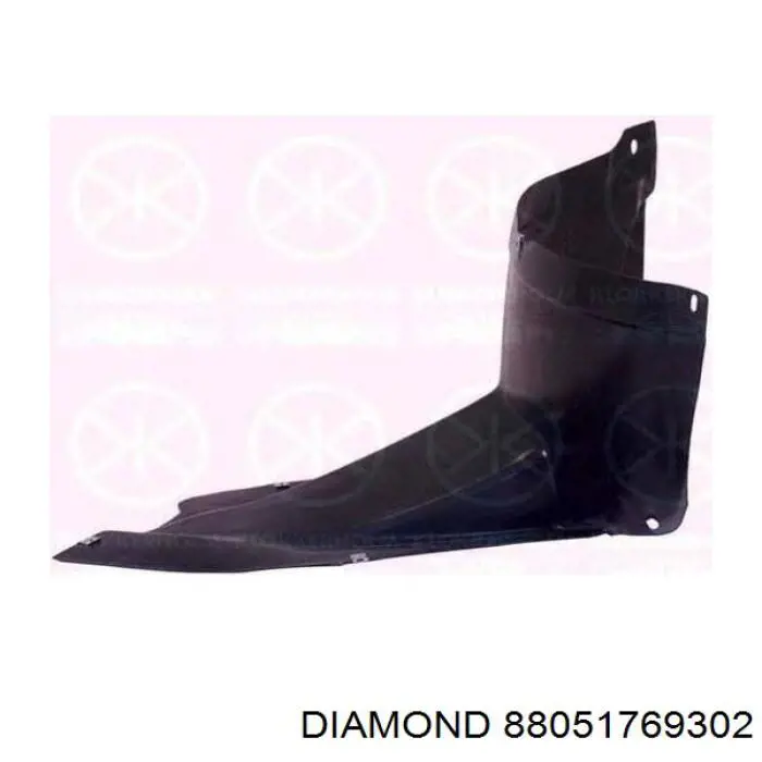 Подкрылок крыла переднего правый передний Diamond/DPA 88051769302 цена, от 10.39 USD