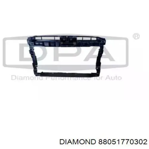 88051770302 Diamond/DPA суппорт радиатора в сборе (монтажная панель крепления фар)