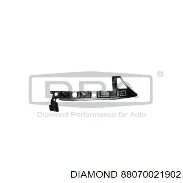 Кронштейн бампера заднего внешний правый Diamond/DPA 88070021902