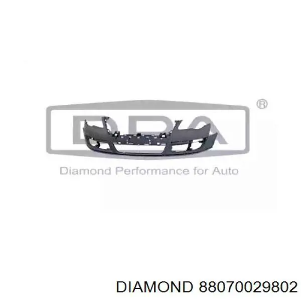 88070029802 Diamond/DPA передний бампер