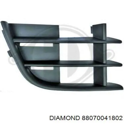 Молдинг бампера переднего правый 88070041802 Diamond/DPA