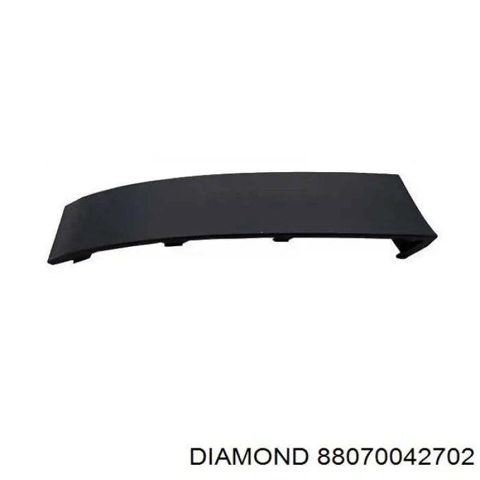 Накладка бампера переднего левая 6Y0807717 Diamond/DPA
