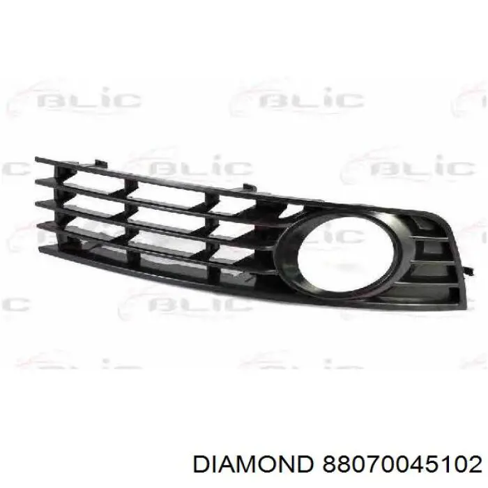 Купить 88070045102 Diamond/DPA Решетка бампера переднего правая