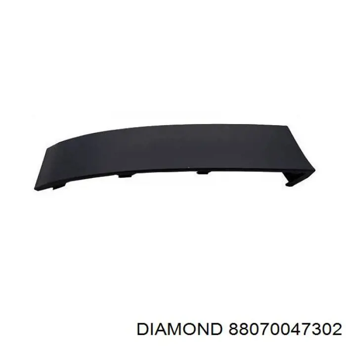  Решетка переднего бампера левая Diamond/DPA 1U0807367