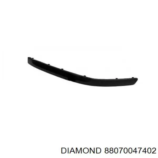Решетка переднего бампера, левая Diamond/DPA 88070047402 цена, от 4.14 USD