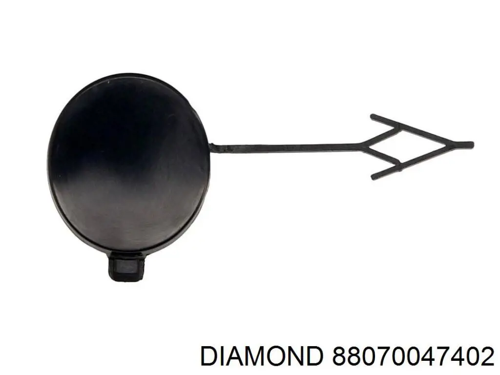 Купить 88070047402 Diamond/DPA Решетка бампера переднего левая