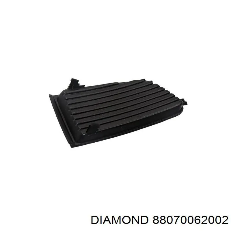 88070062002 Diamond/DPA заглушка (решетка противотуманных фар бампера переднего левая)