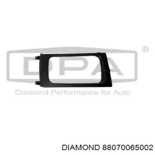 88070065002 Diamond/DPA заглушка (решетка противотуманных фар бампера переднего левая)