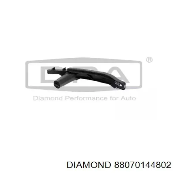 88070144802 Diamond/DPA consola do pára-choque dianteiro esquerdo