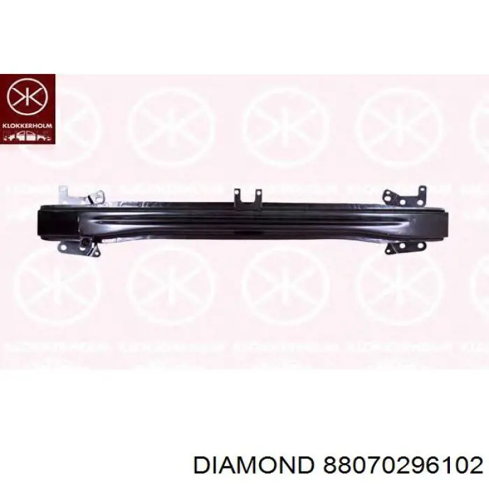 Купить 88070296102 Diamond/DPA Направляющая заднего бампера левая