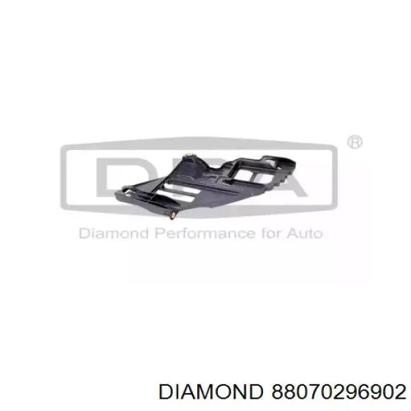 5K0807228A Diamond/DPA Направляющая переднего бампера правая
