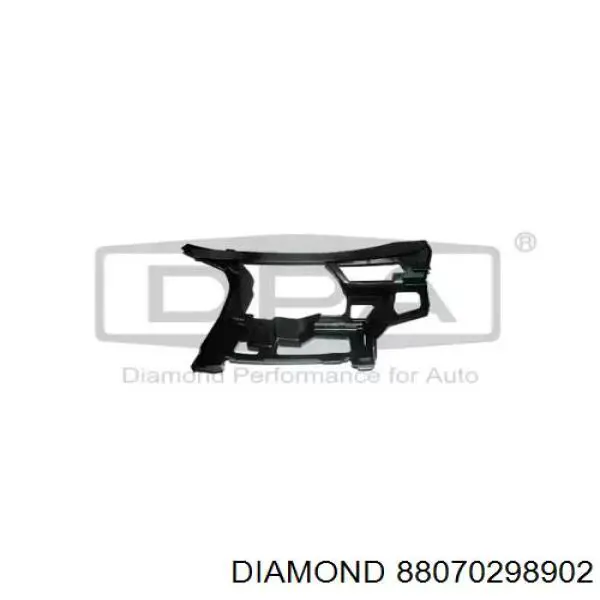 88070298902 Diamond/DPA consola do pára-choque dianteiro esquerdo