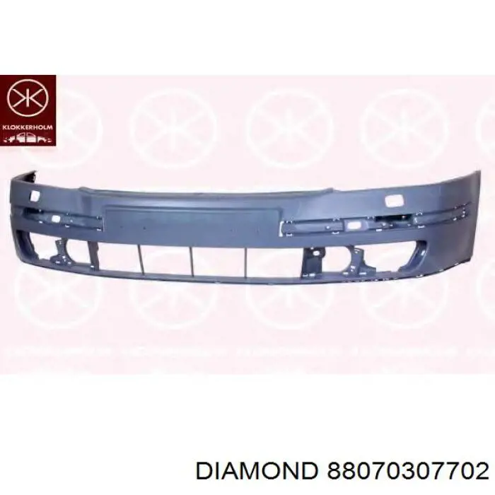 Купить 88070307702 Diamond/DPA Задний бампер
