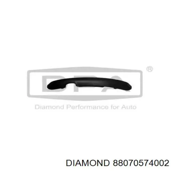 88070574002 Diamond/DPA спойлер заднего бампера