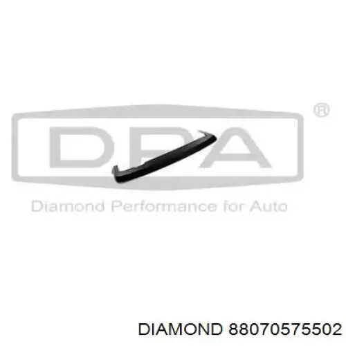 88070575502 Diamond/DPA спойлер заднего бампера