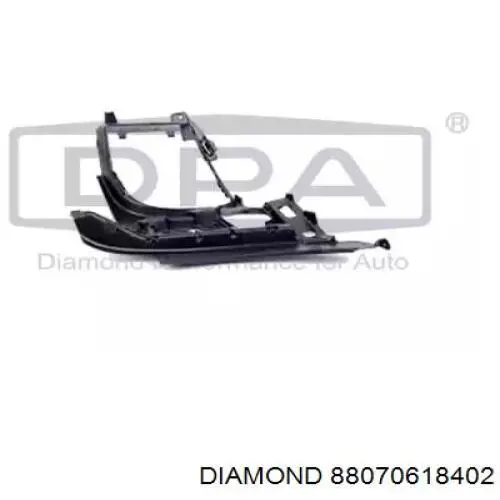 88070618402 Diamond/DPA Кронштейн крепления бампера переднего правый